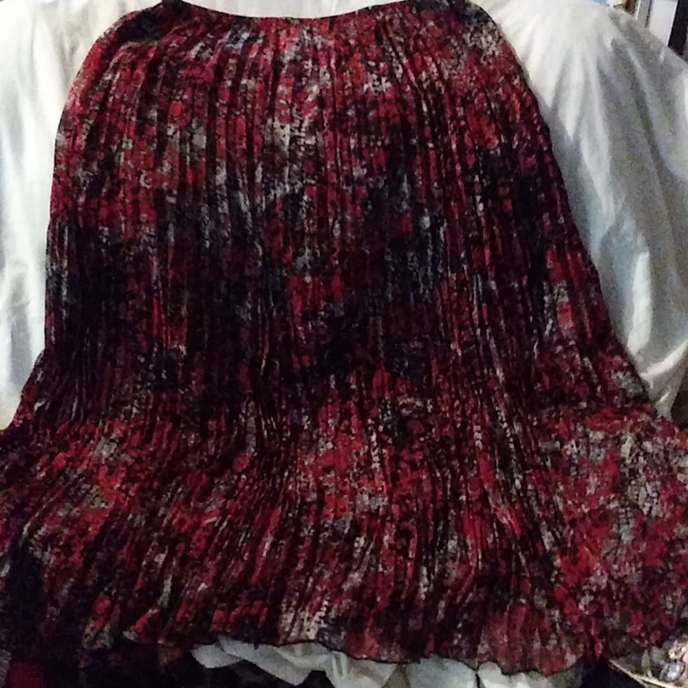10P Ruby Rd. Gorgeous small pleaded Skirt